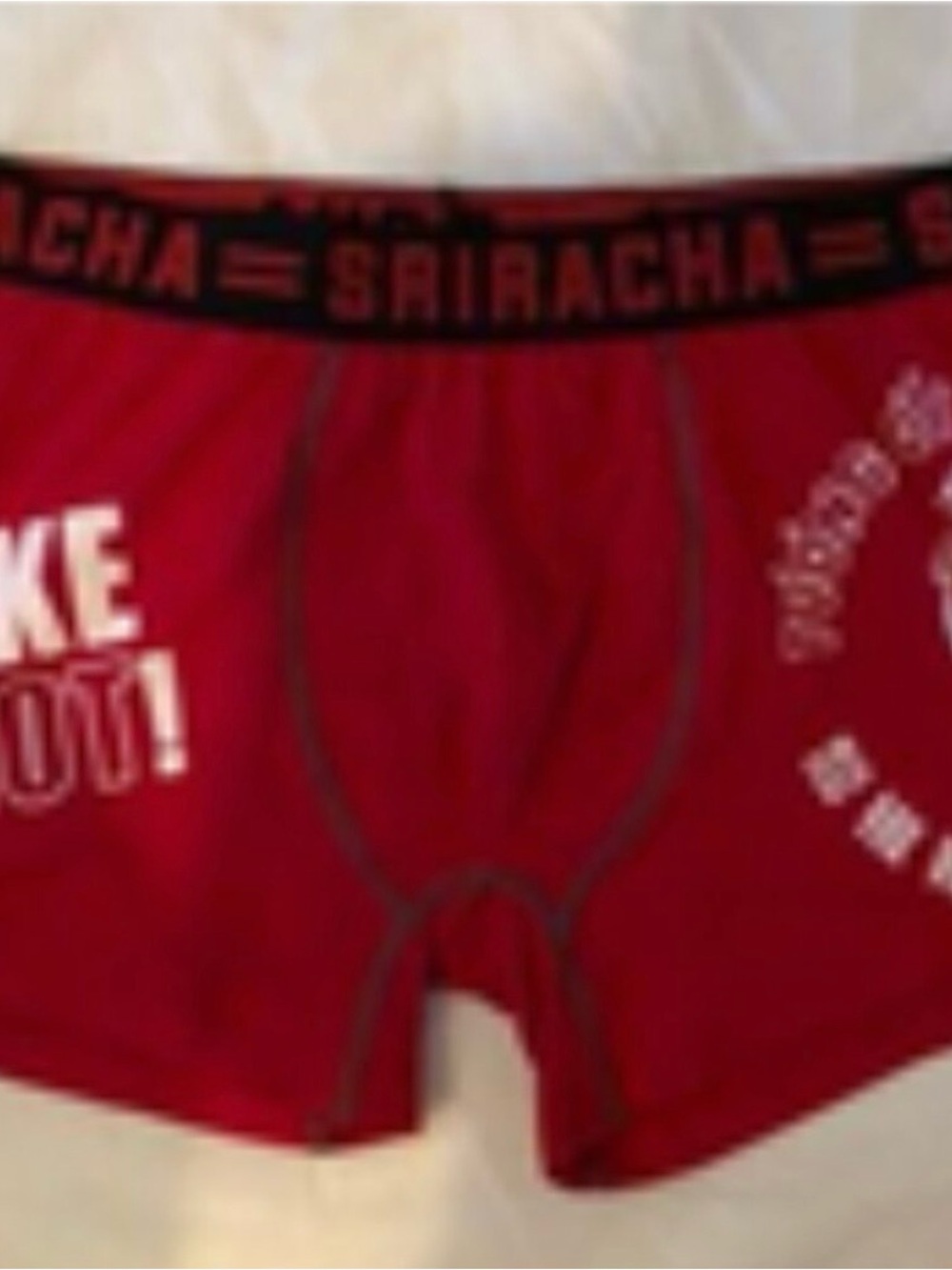 Boxer brief Sriracha"I Like It Hot" mens new size M waist 32-34" Mad Engine